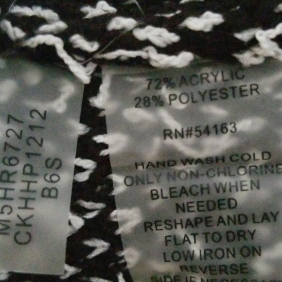 Calvin Klein Black and White Pencil Skirt - Picture 7 of 7